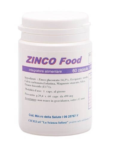 ZINCO FOOD 60 CAPSULE